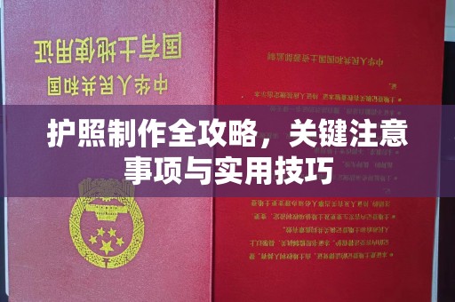 官田护照制作全攻略，关键注意事项与实用技巧