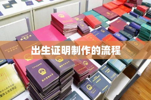 官田出生证明制作的流程
