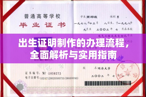 官田出生证明制作的办理流程，全面解析与实用指南