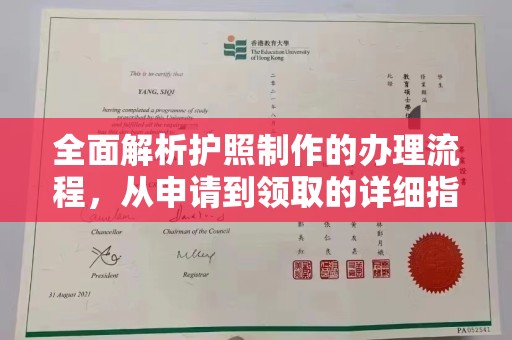 官田全面解析护照制作的办理流程，从申请到领取的详细指南