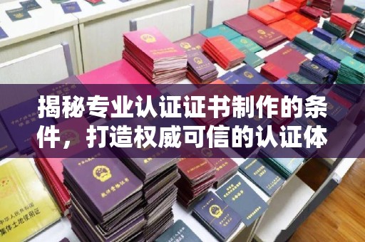 官田揭秘专业认证证书制作的条件，打造权威可信的认证体系