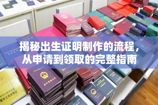 官田揭秘出生证明制作的流程，从申请到领取的完整指南