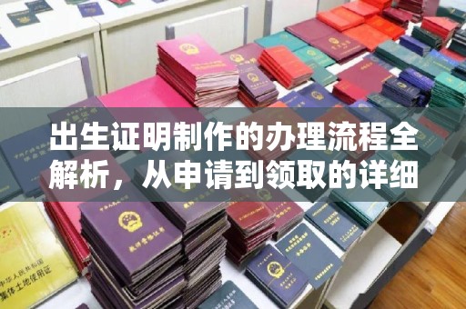 官田出生证明制作的办理流程全解析，从申请到领取的详细指南